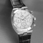 Copy Vacheron Constantin Overseas White Chronograph Calendar Dial 42MM Men Watch